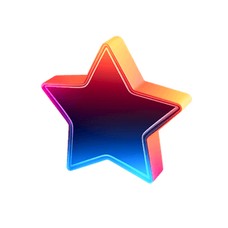 Star rating icon showing user trust for a crypto platform